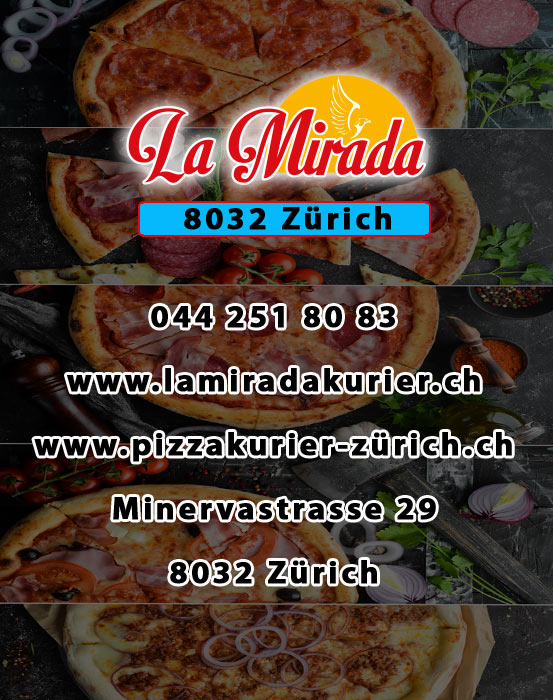 LaMirada Zürich Pizzakurier